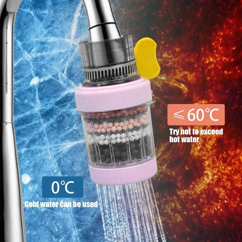 Faucet Filter Aerator Adjustable Sprayer Mesh Core Water Saver Outlet Sink Tap Filter-000783